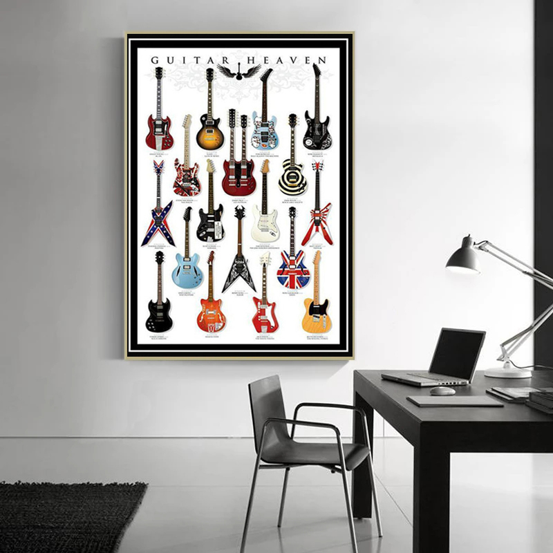 Notation Guitar Instrument Col - огляд і ціна Picture Of Musical Instrument