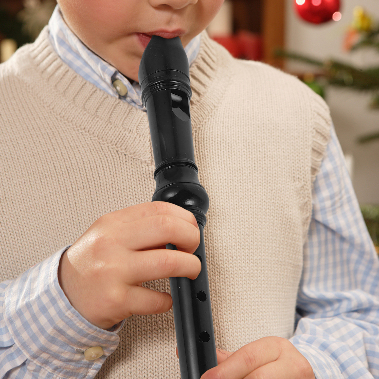 8 Hole Soprano Recorder Black  - огляд і ціна Soprano Recorder Plastic