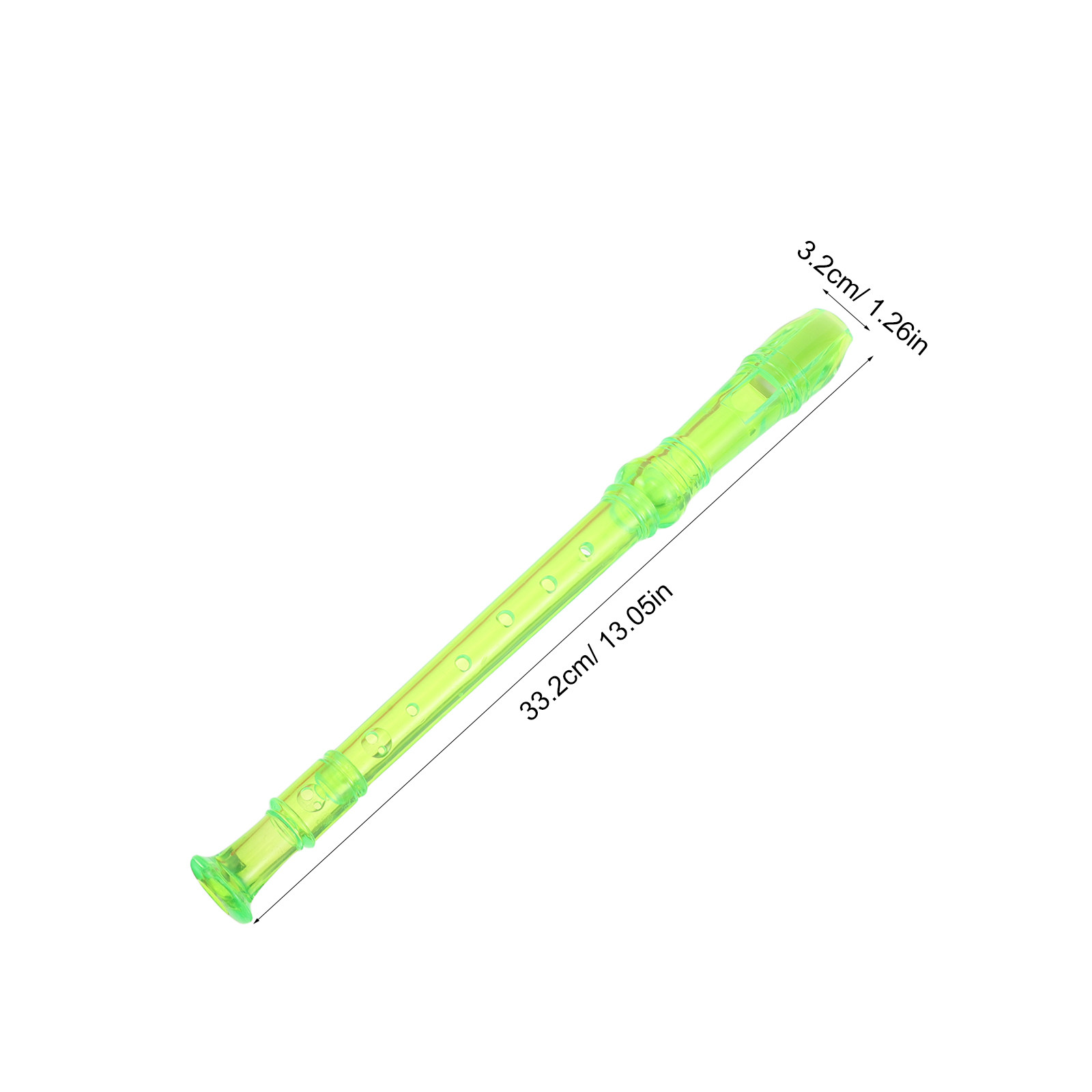 4Pcs Transparent Soprano Recor - огляд і ціна Soprano Recorder Plastic