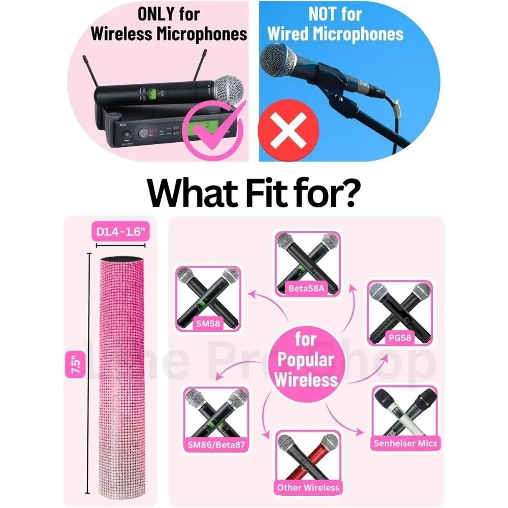 Gradient Rhinstone Wireless Mi - огляд і ціна Shure Mic Mv7
