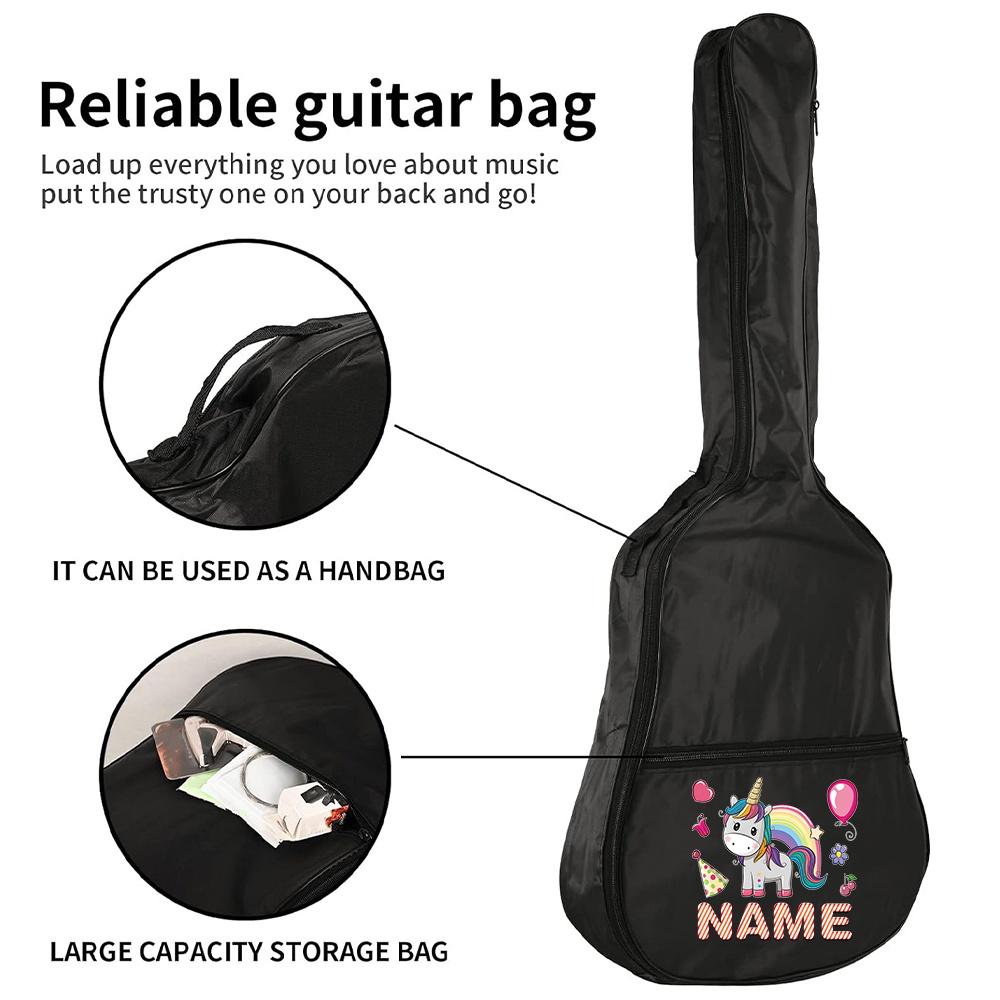 Customized Name Guitar Bag 36- - огляд і ціна Musical Instrument And Names