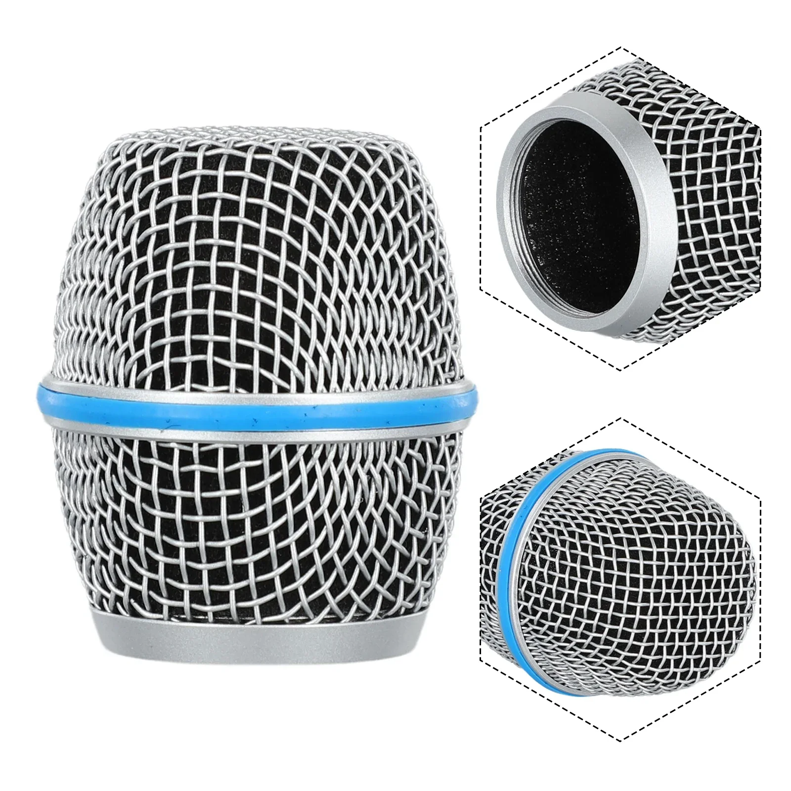 1 Pc Microphone Mesh Head Meta - огляд і ціна Shure Mic Mv7