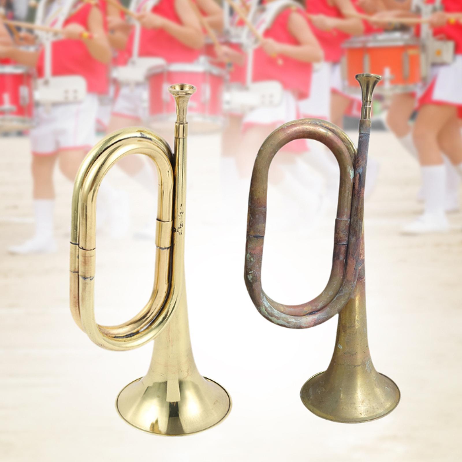 Cavalry Trumpet with Mouthpiec - огляд і ціна Musical Instrument Bugle
