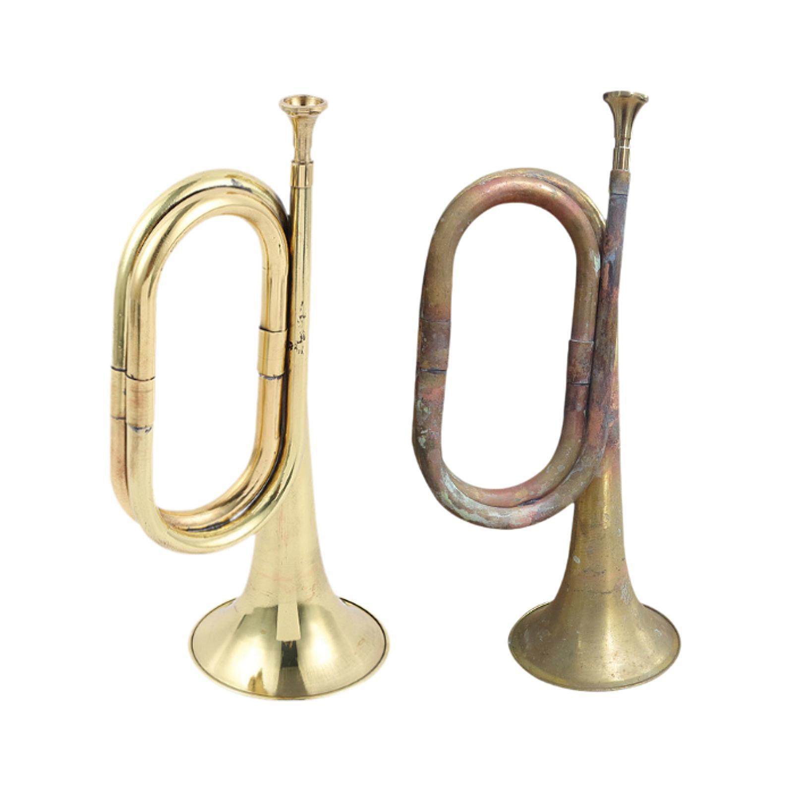 Cavalry Trumpet with Mouthpiec - огляд і ціна Musical Instrument Bugle