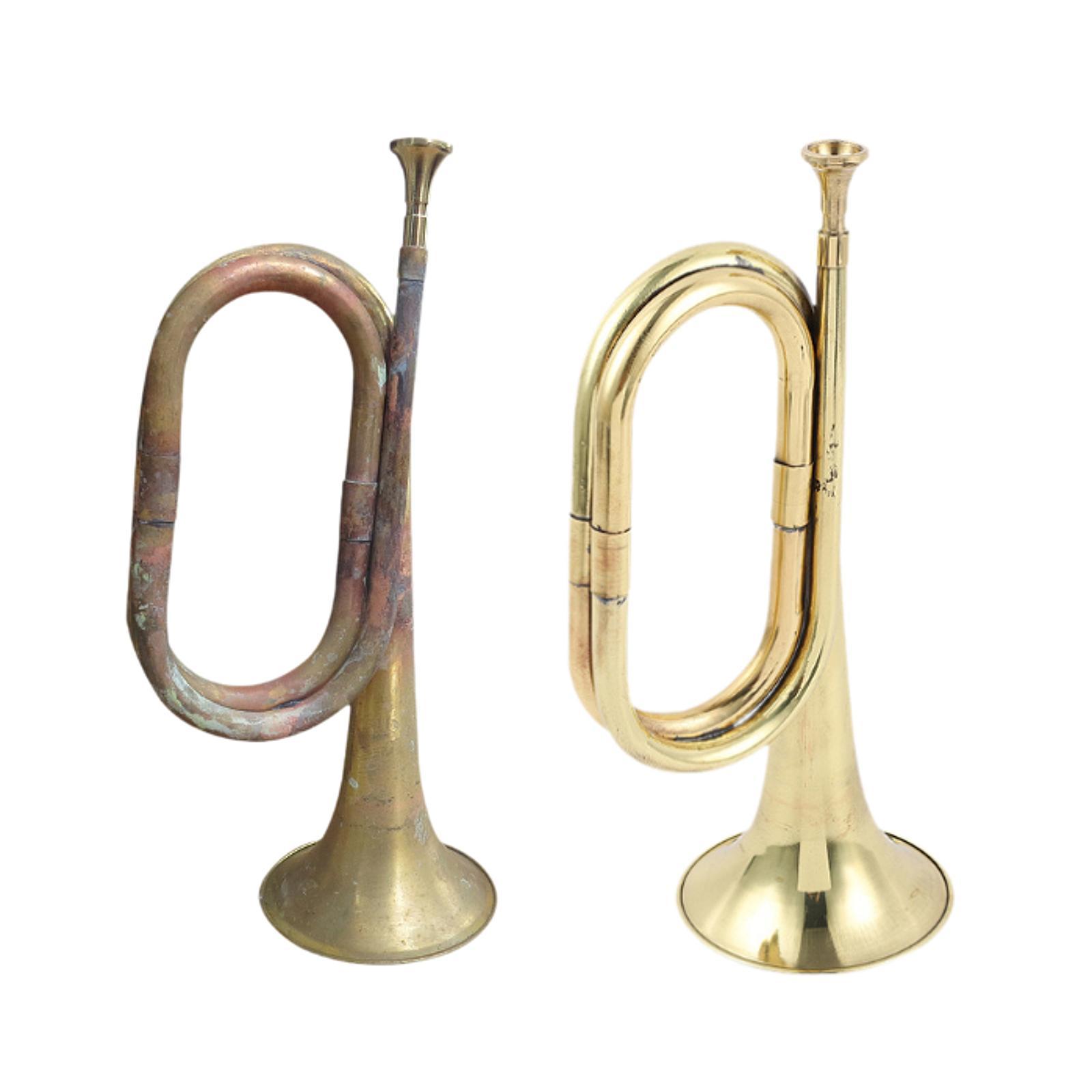 Cavalry Trumpet with Mouthpiec - огляд і ціна Musical Instrument Bugle